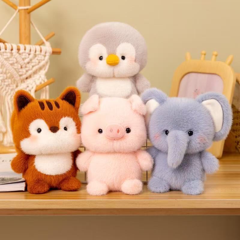 Cute Animal Plush Toy Doll Table Decoration