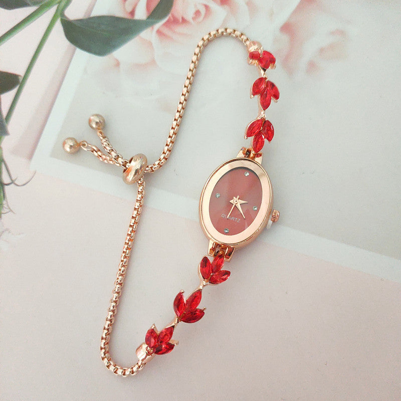 Montre femme Wheat Diamond à ajustement libre