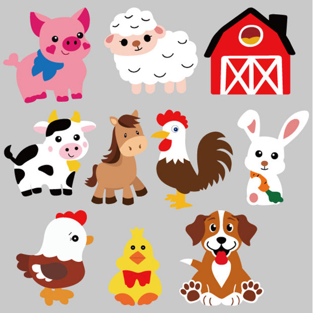 Children's Hand-stitched DIY Felt Cloth Creative Educational Toys