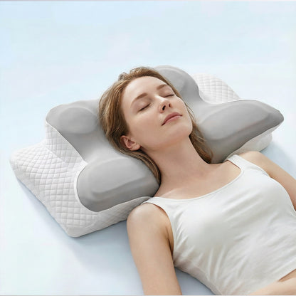 Almohada viscoelástica de espuma con memoria refrescante