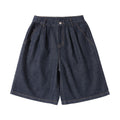 Denim casual denim loose five quarter pants