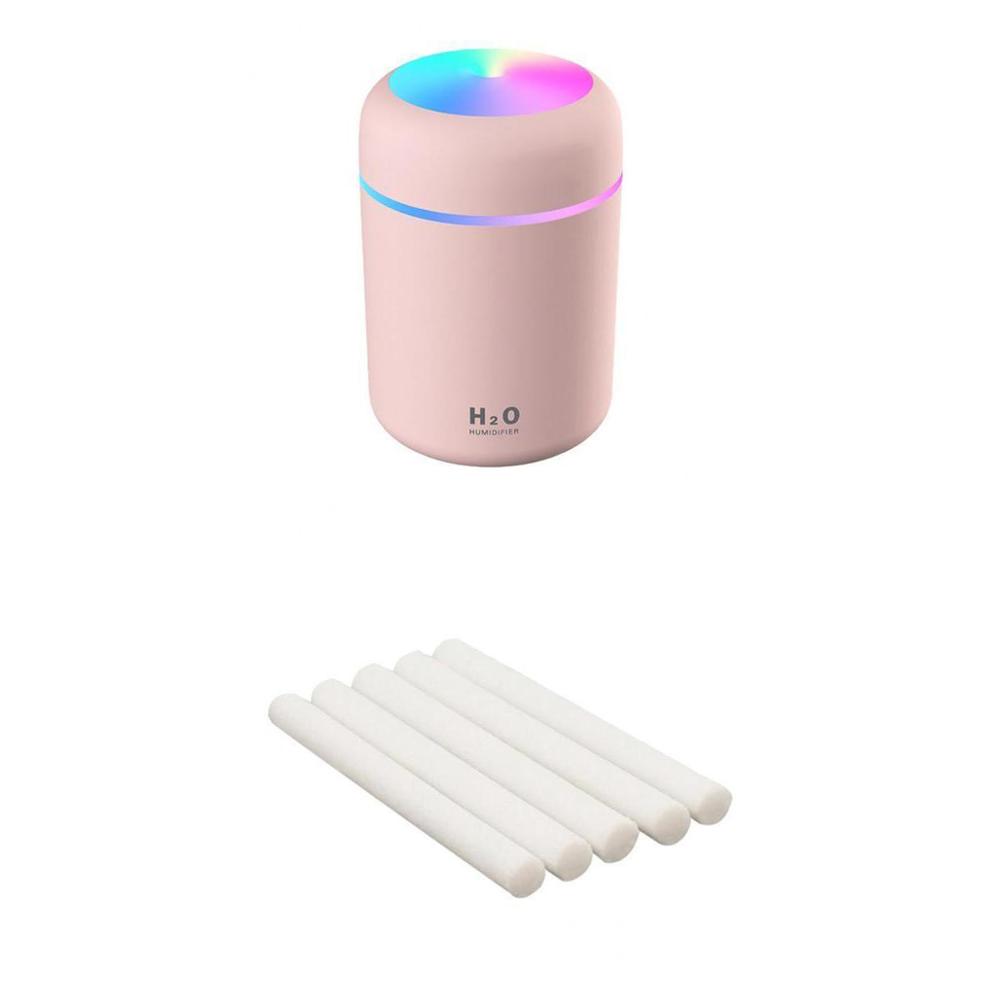 Atomizador de escritorio USB doméstico, mini, silencioso, para dormitorio, gran volumen de niebla