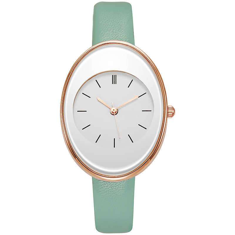 Reloj Neutro para Mujer con Correa de Acero, Moda Sencilla, Cuarzo