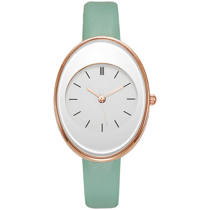 Montre neutre pour femmes, simple et à la mode, avec bracelet en acier et mouvement à quartz