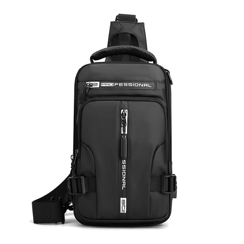 Bolsos cruzados para hombre Mochila multifuncional Bolsos de hombro y pecho