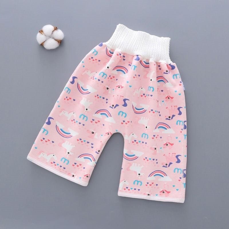 Jupe-couche bébé en coton et fibre de bambou