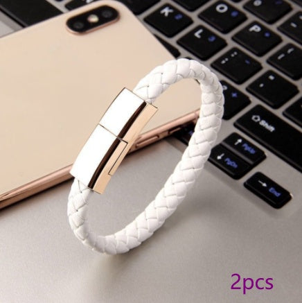 Nuevo cargador de pulsera Cable de carga USB Cable de carga de datos para iPhone 14 13 Max Cable USB C para teléfono Micro Cable