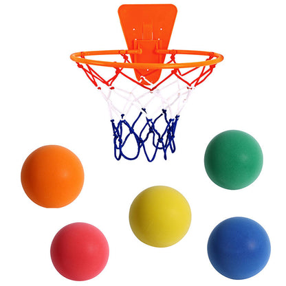 Pelota Deportiva Silenciosa de Espuma de Alta Densidad Baloncesto Mudo de Interior Pelota Elástica Blanda Juguetes Deportivos para Niños