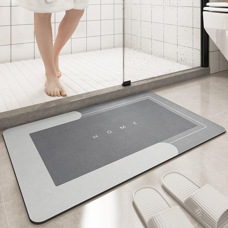 Alfombrilla Antideslizante para Baño con Puerta Corredera