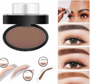 Kit de plantillas de maquillaje profesional para cejas en polvo, tinte, sello, impermeable, levantamiento de cejas, potenciadores de cejas, kit de plantillas