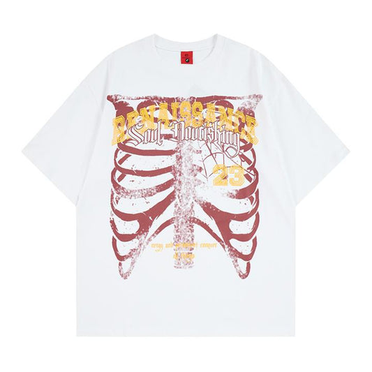 Skull short sleeved T-shirt