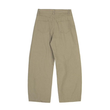 Plaid Strap Curved Knife Pants Work Pants by eprolo