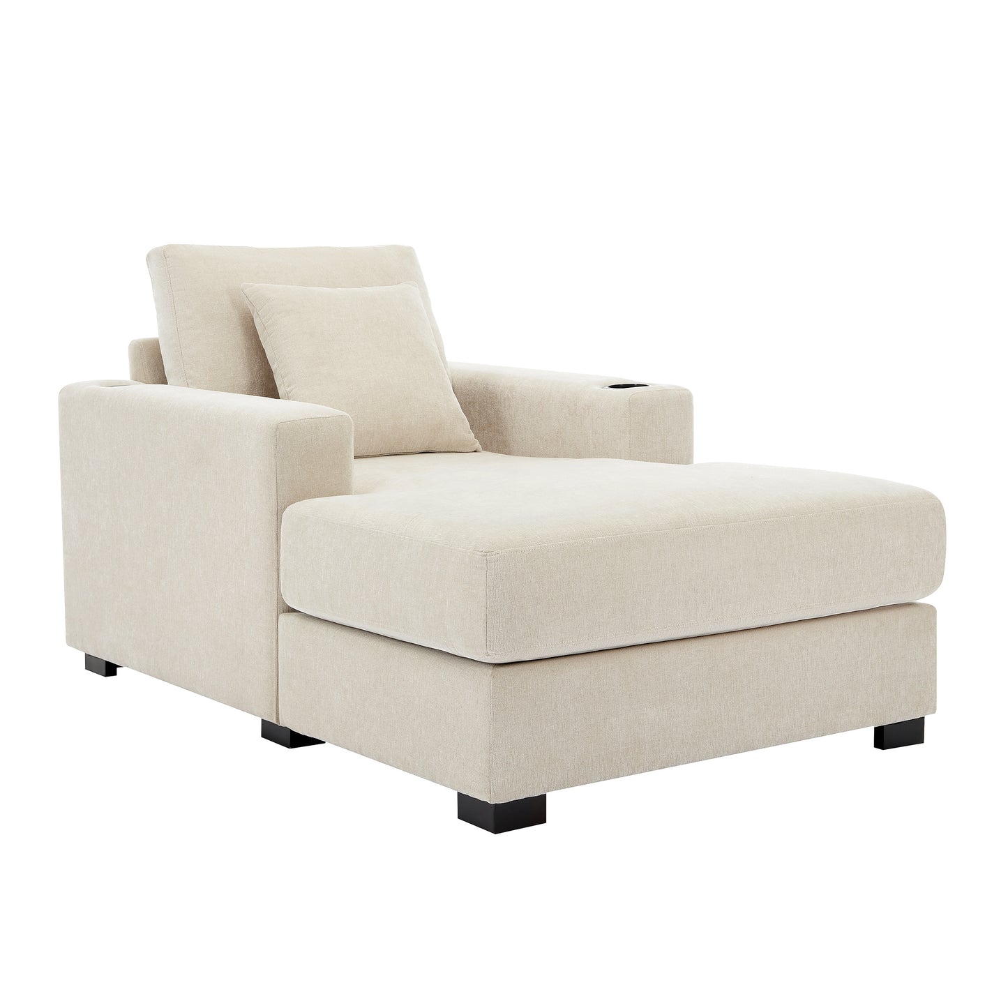 Tumbona oversized de 100.8 cm Sofá-diván de estilo moderno
