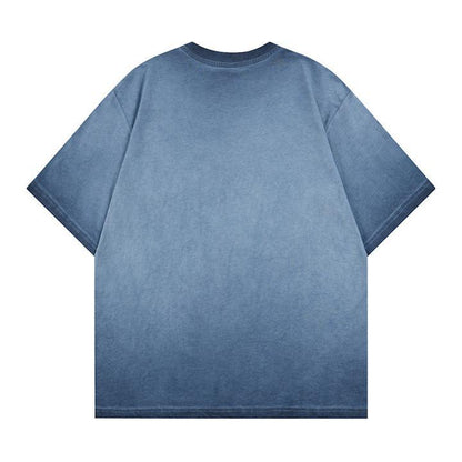 T-shirt imprimé personnage rigolo à manches courtes
