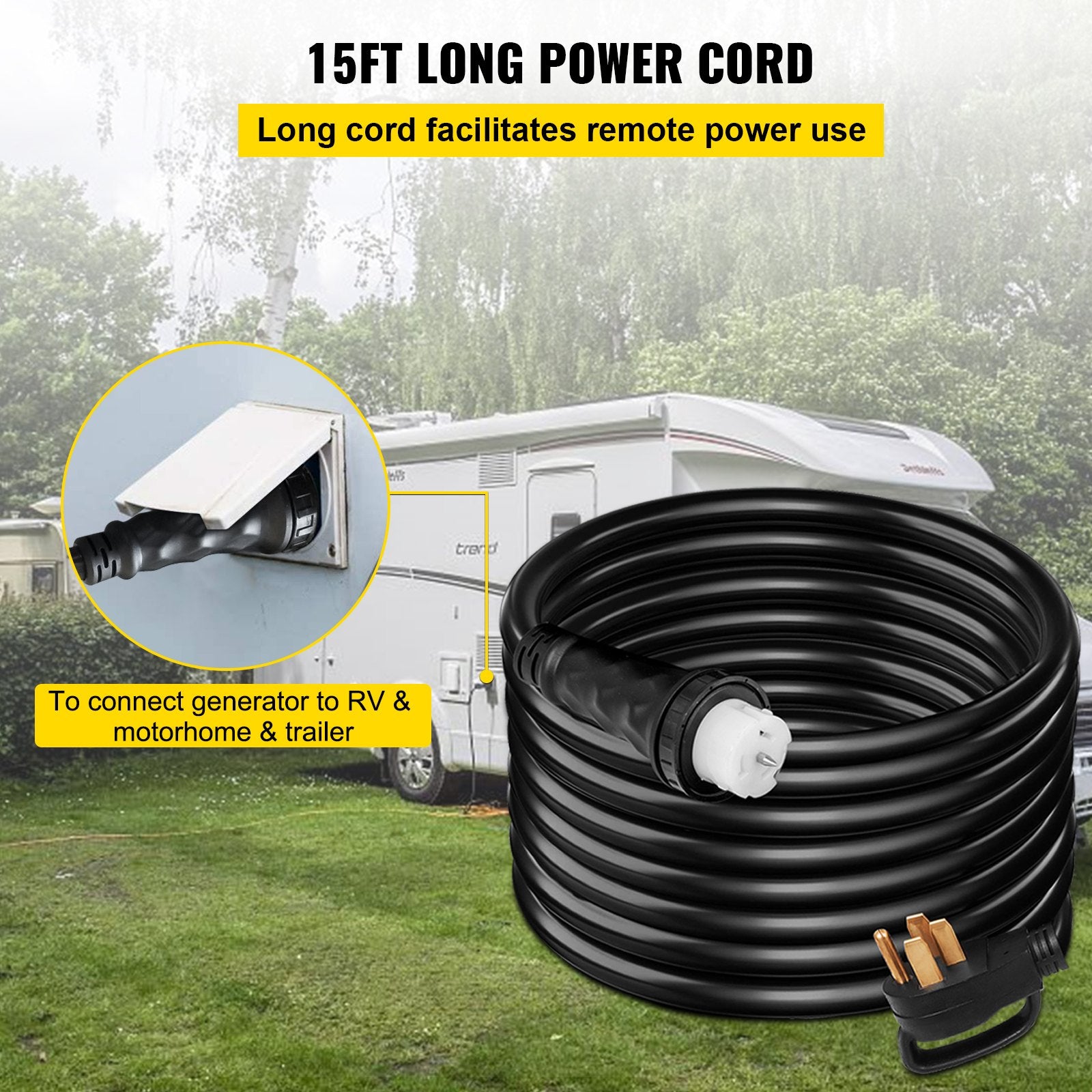50AMP Generator Power Cord
