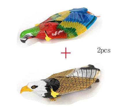 Simulación de Pájaros Juguetes Interactivos para Gatos Mascotas Colgantes Águila Voladora Juguetes para Gatos y Perros Accesorios y Suministros para Gatos Animales
