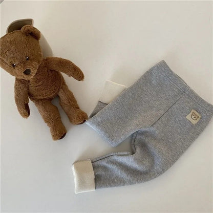 Legging fantaisie doublé polaire tout-en-un pour fille