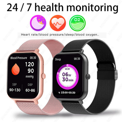 ZL54C Montre intelligente Assistant vocal IA Fréquence cardiaque Oxygène sanguin Sommeil