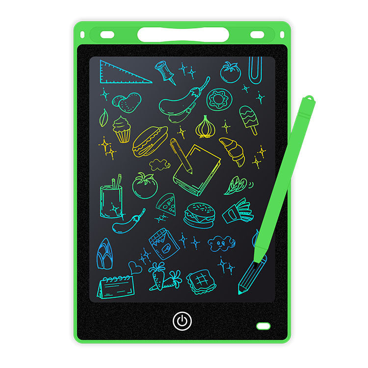 Tablette d'écriture et de dessin LCD couleur pour enfants 12 pouces