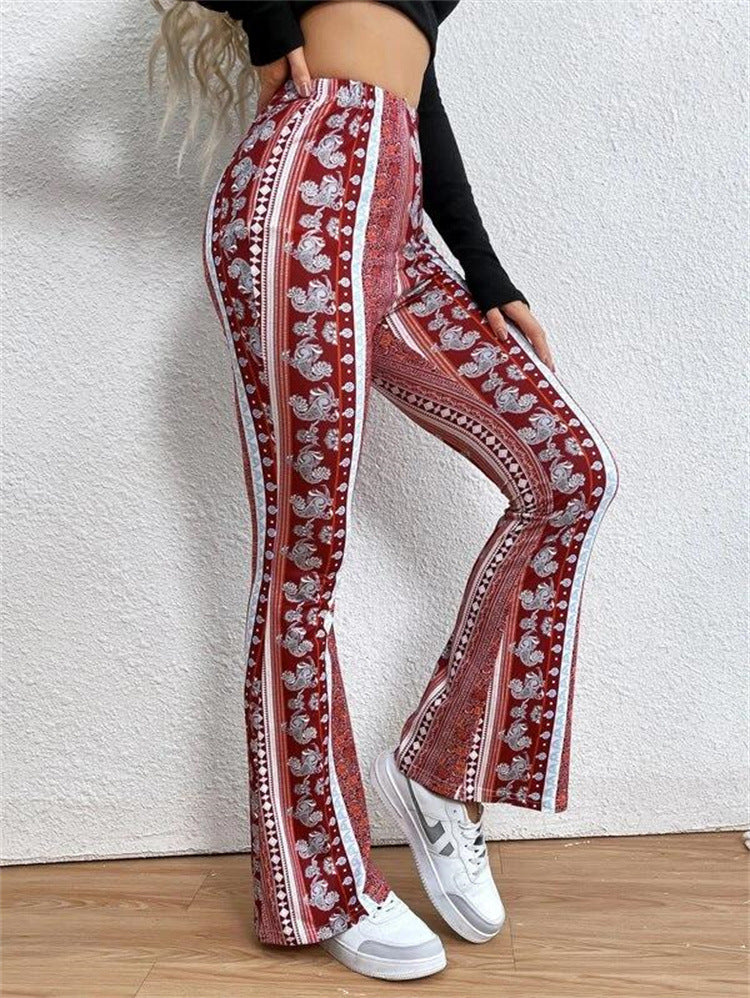 Pantalon large décontracté ample