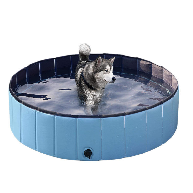 Piscina para mascotas, piscina plegable para perros, accesorios de baño grandes para perros