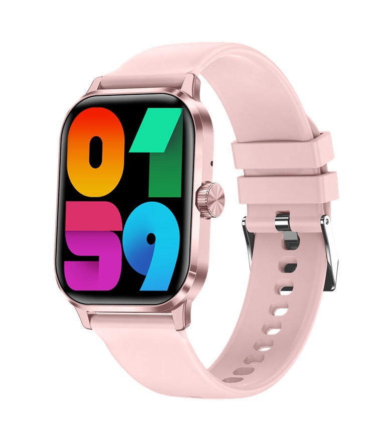 Montre intelligente avec appels Bluetooth et suivi de la fréquence cardiaque