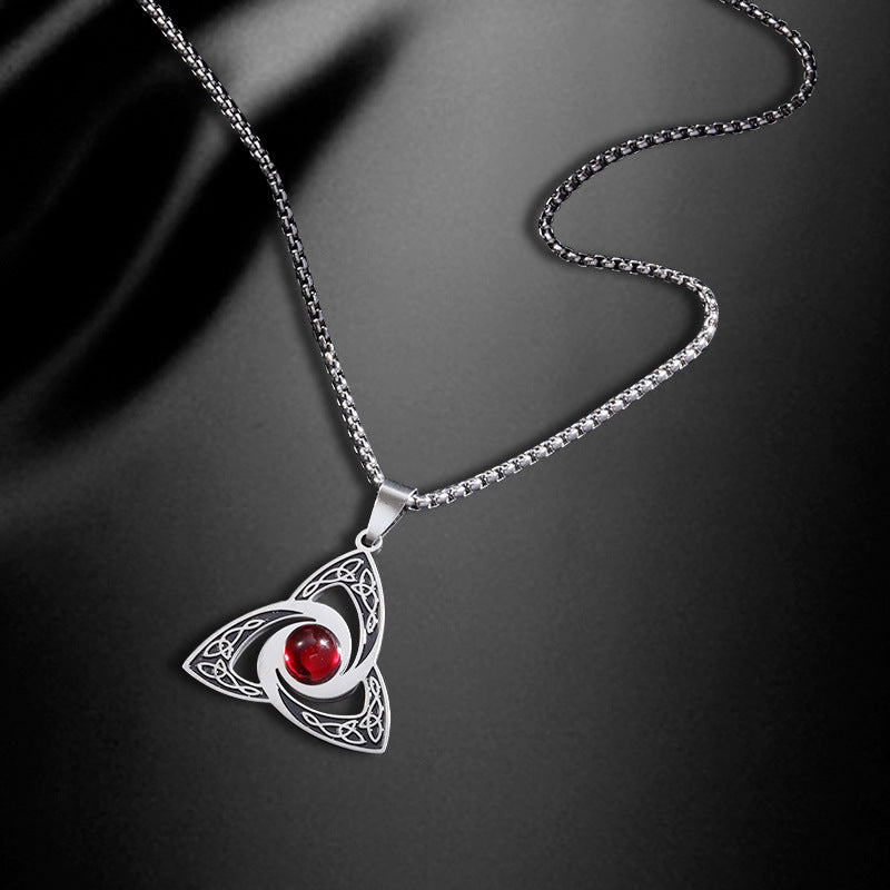 Collier Pendentif Personnalisé en Acier Inoxydable Forme Clavicule