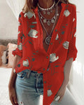 Women's Stand Collar Long Sleeves Loose Leisure Medium