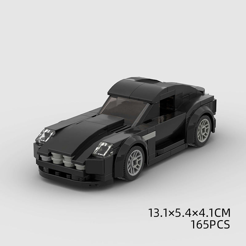 Jouets pour enfants Modèle de voiture Voiture de sport et petites briques de construction MOC Jouets éducatifs