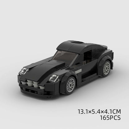 Jouets pour enfants Modèle de voiture Voiture de sport et petites briques de construction MOC Jouets éducatifs