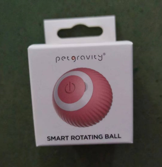 Pelota rodante inteligente de gravedad para gatos, juguete de burla, pelota giratoria automática para mascotas