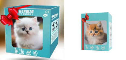 Peluche courte de chiot robot