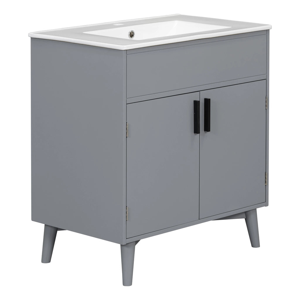 Bathroom vanity Set with Sink, Combo Cabinet, Bathroom Storage Cabinet by eprolo
