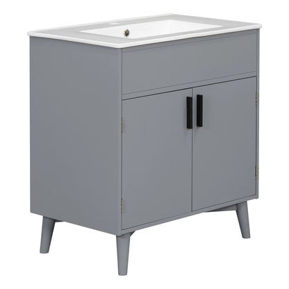 Bathroom vanity Set with Sink, Combo Cabinet, Bathroom Storage Cabinet by eprolo