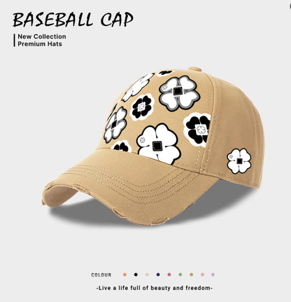 Casquette de baseball décontractée de style européen et américain pour femme
