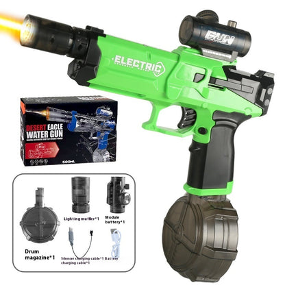 Nouveau pistolet à eau électrique Ice Mouse Ice Explosion, haute vitesse, tir continu, rechargement à liaison, grande capacité pour enfants