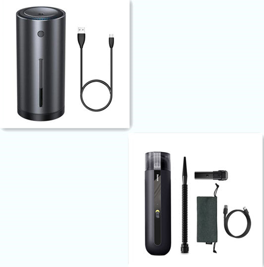 Aspirador de coche inalámbrico 5000Pa, aspirador de mano mini para coche, hogar, limpieza de escritorio, aspirador portátil