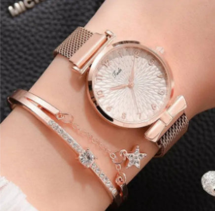 Reloj de pulsera digital de aleación para mujer
