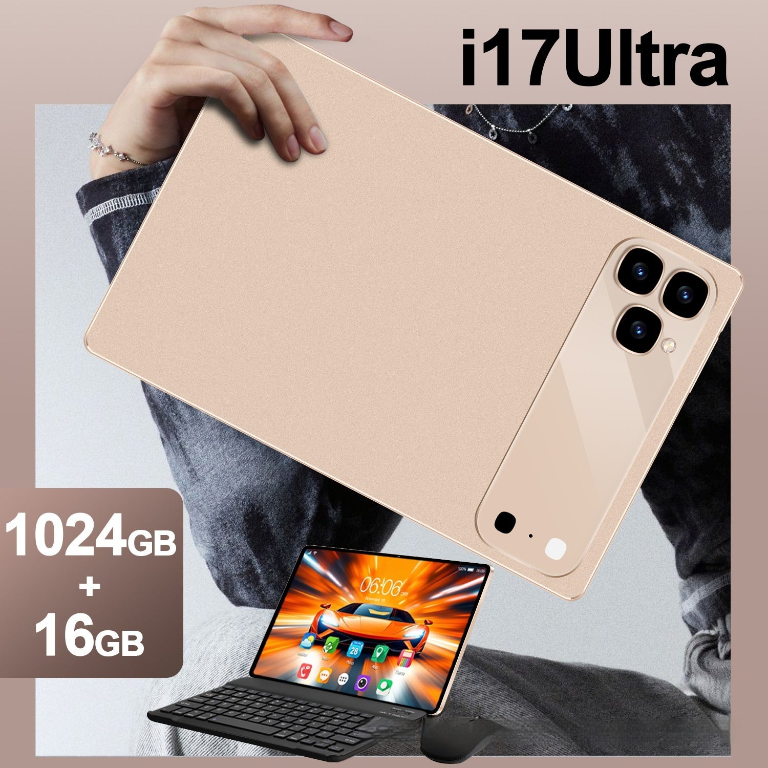 Tablette familiale portable et minimaliste