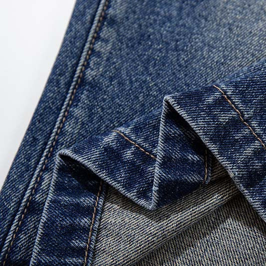Star studded denim shorts