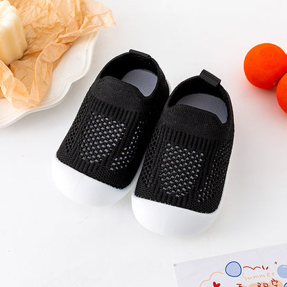 Chaussures de marche antidérapantes à semelle souple pour bébés, printemps et automne