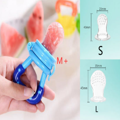 Nouvelle Sucette en Silicone pour Bébé, Encapsulée pour Apaiser l'Alimentation Complémentaire