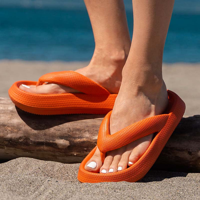Tongs d'extérieur de plage à semelle épaisse