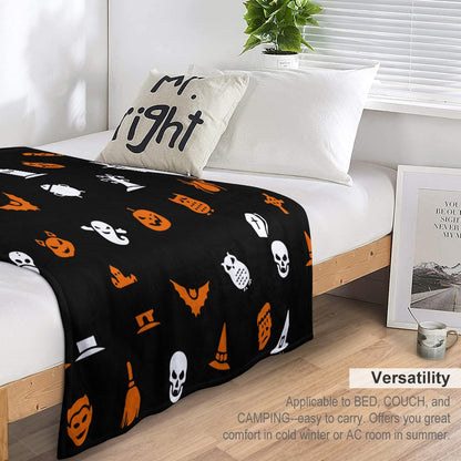 Ultra-Soft Flannel Blanket Multiple Sizes