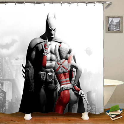 Cartoon Anime Spiderman 3D Shower Curtains Washable curtains for bathroom shower by eprolo