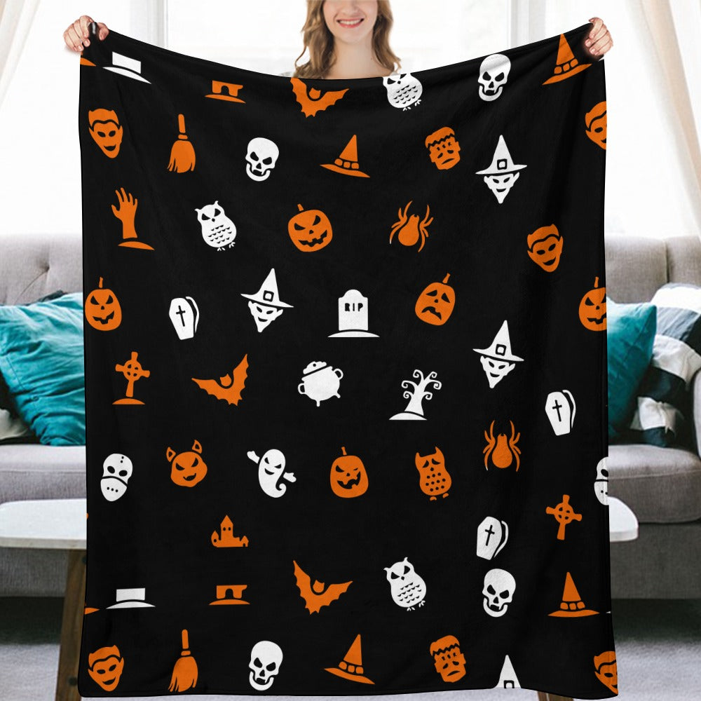 Ultra-Soft Flannel Blanket Multiple Sizes