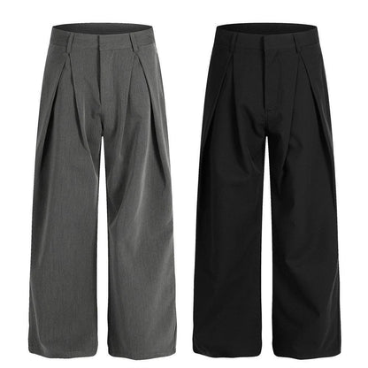 Loose Wide Leg Suit Pants by eprolo