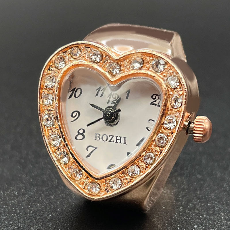 Nuevo Reloj de Anillo Digital Joyería Creativa para Estudiantes