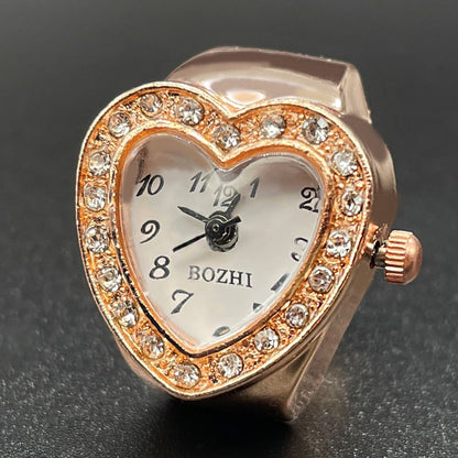 Nuevo Reloj de Anillo Digital Joyería Creativa para Estudiantes