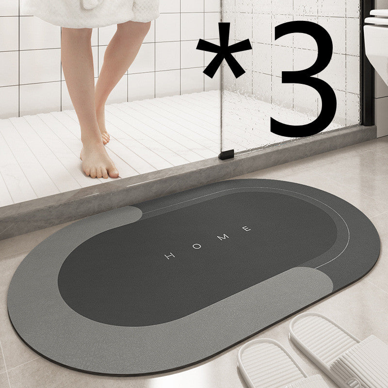 Alfombrilla Antideslizante para Baño con Puerta Corredera